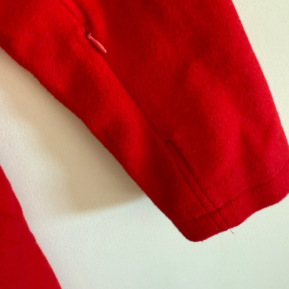 Pendleton Bold Red Wool Coat Size S - Picture 7 of 8